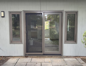 Andersen A Series - Contemporary Sliding Patio Door - Terratone - Princeton NJ
