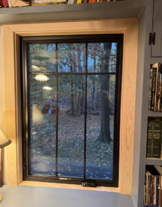 Infinity by Marvin - Casement Custom Grids Between Glass Pattern - Black - Ewing NJ