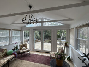 Infinity by Marvin Double Hun Picture Windows Grids White - Princeton NJ