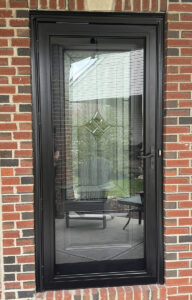 ProVia Steel Door Aria Decorative Glass Black - Pennington NJ